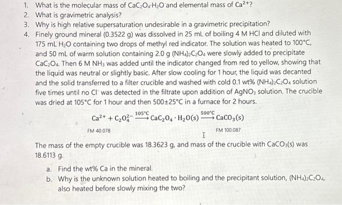 Ib mass quan caco3 mole chemistry reacting calculations 2hcl co2