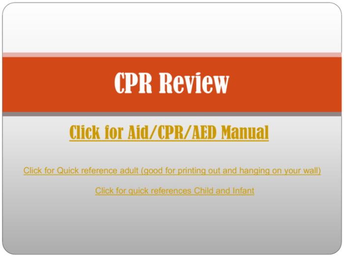 First aid cpr aed participant's manual pdf