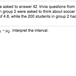 Two researchers asked 150 subjects