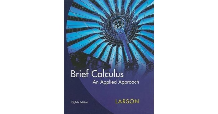 Larson calculus an applied approach