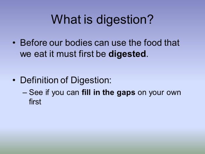 Digested definition in the outsiders