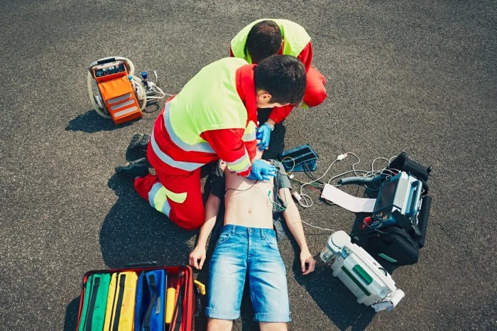 Arc cpr aed for the professional rescuer