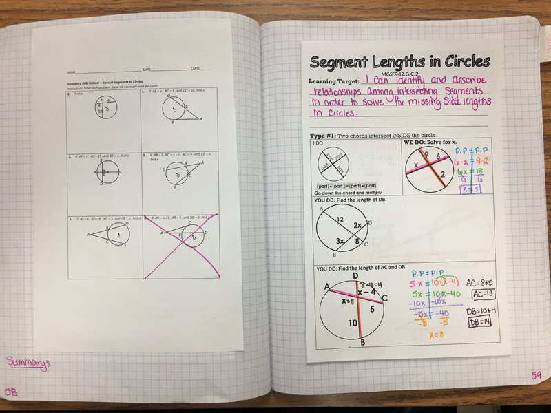 Unit 7 geometry test answer key