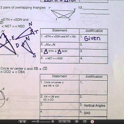 Unit 7 geometry test answer key